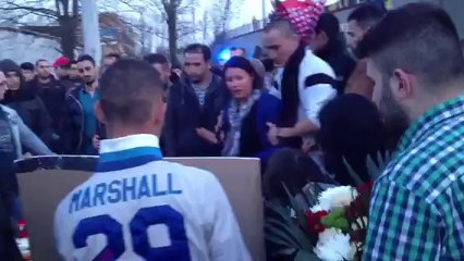 Ceremonie du crash du pont Van Praet