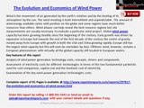 Worldwide Wind Power Industry Trends, Costs and Prospects