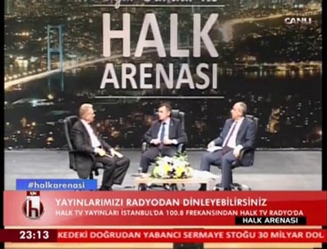 Uğur Dündar ile Halk Arenası konuklar Osman Pamukoğlu ve Muharrem İnce 3 16 Ekim 2014