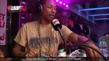 Pharrell Williams en exclusivité chez Cauet - C'Cauet sur NRJ