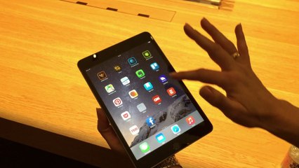 Démonstration de Touch ID sur iPad Air 2