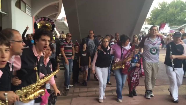 BAND´A LEO à Chaban. UBB / Castres. 3ème mi-temps.