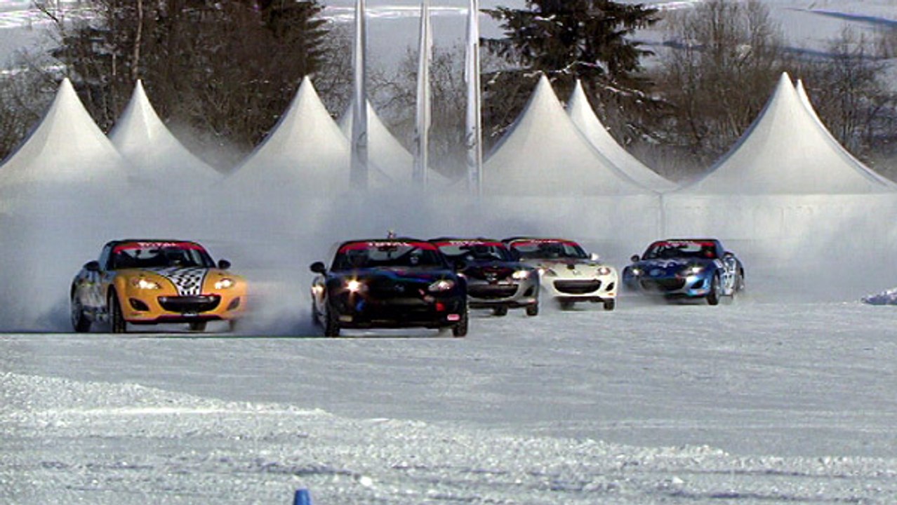 Mazda MX-5 Ice Race in Schweden