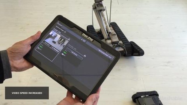 Android Tablet Drives Bomb Squad Robot