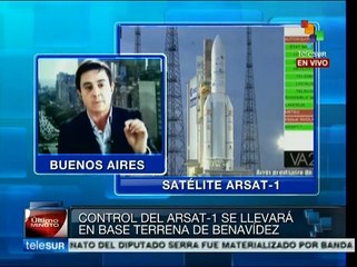 Proceso de lanzamiento y puesta en órbita del satélite ARSAT-1