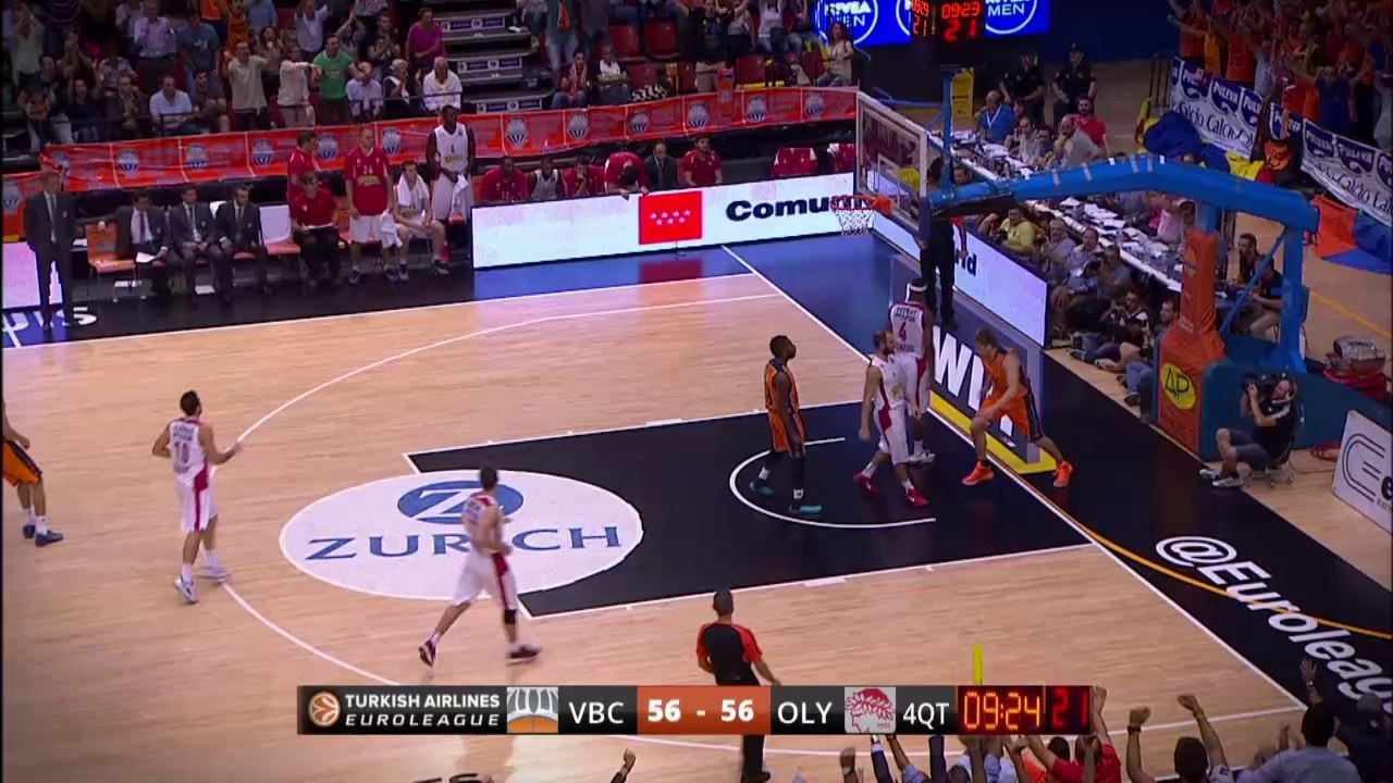 Steal of the night: Luke Harangody, Valencia Basket