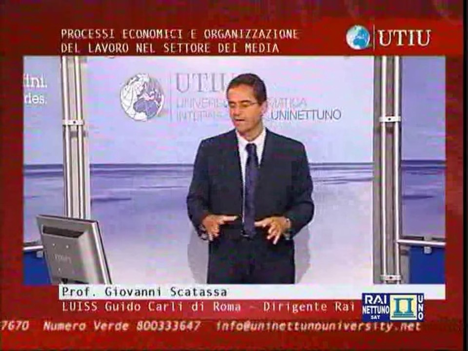 Processi economici nel stttore dei media - Lez 20 - Distribuzione e consumo di audiovisivo nell'era dei media digitali (Giovanni Scatassa)