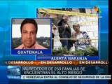 Guatemala: se contabilizan 56 mil damnificados por lluvias