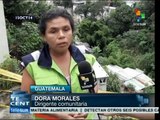 Muertos y miles de damnificados han dejado las lluvias en Guatemala