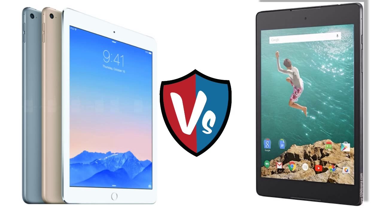 iPad Air 2 vs Nexus 9