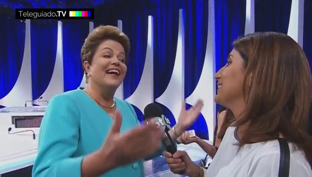 Dilma discute com jornalista após passar mal