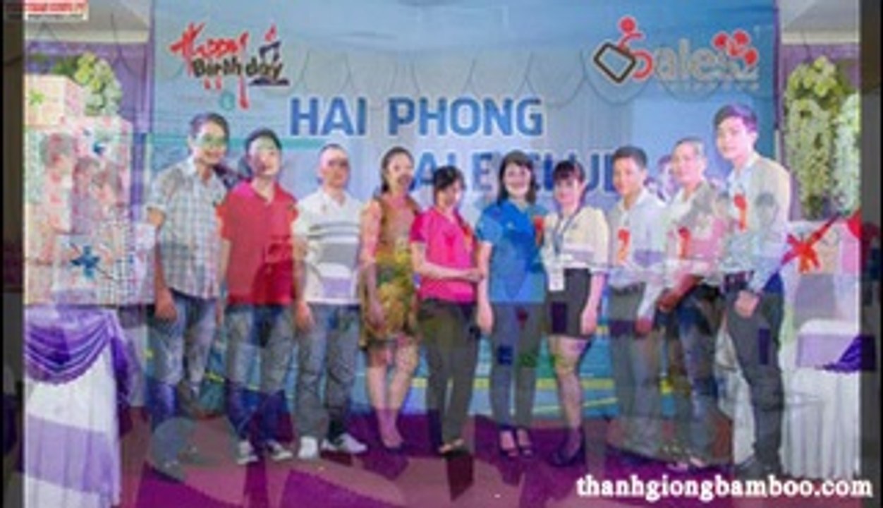 HỘI CHỢ SALES HẢI PHÒNG 10/2014 - http://thanhgiongbamboo.com/