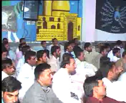 Zakir Ghazanfar Abbas gondal-yadgar majlis at eamana abad