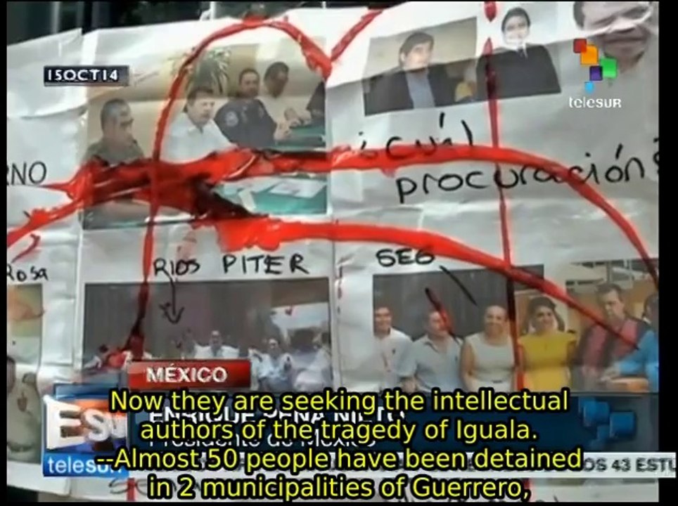 Mexico: new protests for the 43 disappeared students