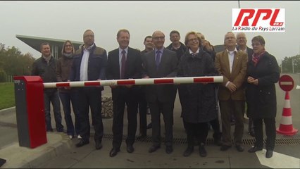 Inauguration de la déchèterie intercommunale à Verny