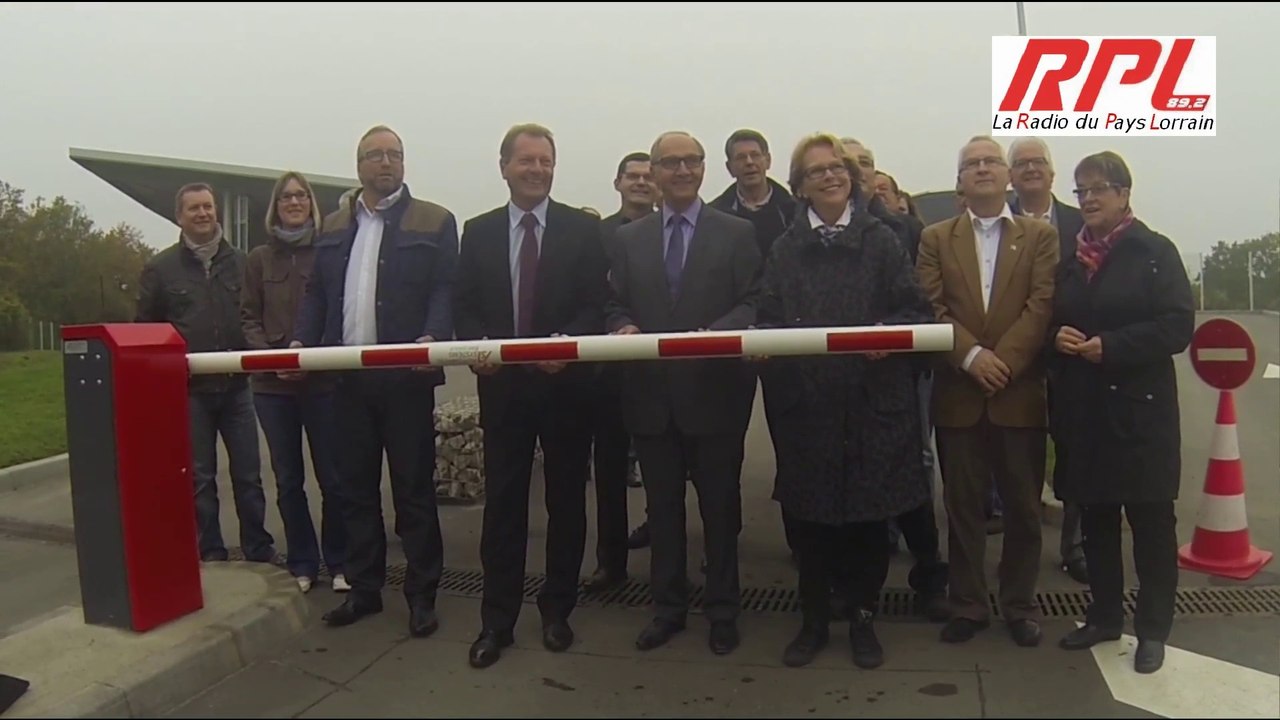 Inauguration de la déchèterie intercommunale à Verny