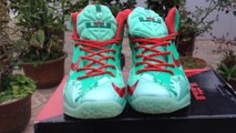 Cheap Lebron Shoes-Nike Lebron 11 Red Green Basketball Shoe Review Shopmallcn.ru