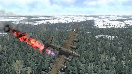 War Thunder 1.43 SB Replay - Ki 61 hei vs B-17