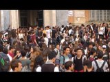Napoli - Liceo Umberto, psicosi crolli: gli studenti protestano -live- (16.10.14)