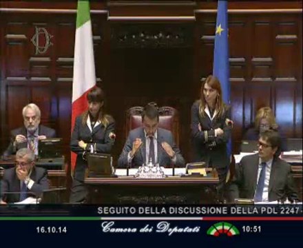 Roma - Camera - 17^ Legislatura - 311^ seduta (16.10.14)