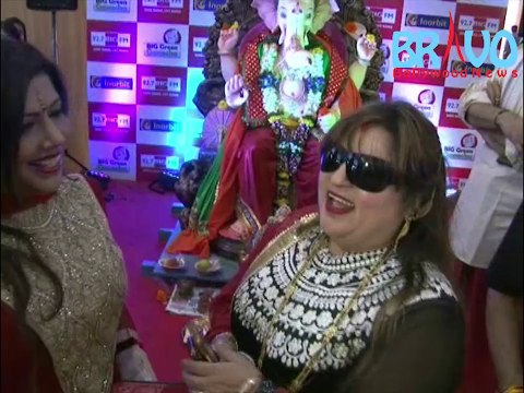 Tina Ghai Dolly Bindra At 92.7 Fm Big Green Ganesha