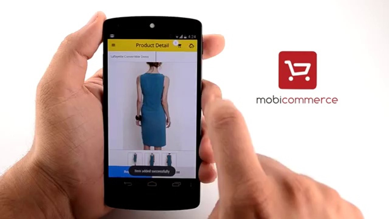MobiCommerce Demo App Video