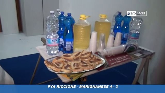 Icaro Sport. Fya Riccione-Marignanese 4-3