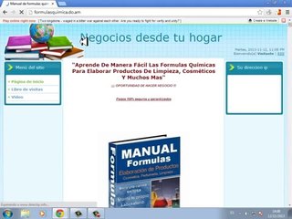 Manual de formulas químicas para elaborar productos de cosméticos, hogar, limpieza