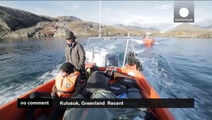 UK metal band play world's first gig on floating iceburg