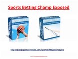 Sports Betting Champ Exposed