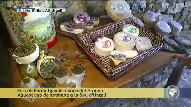 TV3 - Els Matins - Els formatges artesans a la Fira de Sant Ermengol