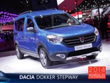 Le Dacia Dokker Stepway en direct du Mondial de l'Auto 2014