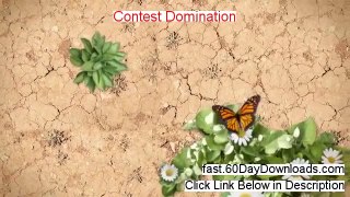 Contest Domination 2014 (my review and instant access)