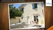 Location Vacances Villa, Sète (34), 1 220€/semaine