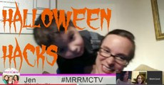 MomCave LIVE - Ep 23 - Halloween Hacks Mom TAG- Snack Giveaway