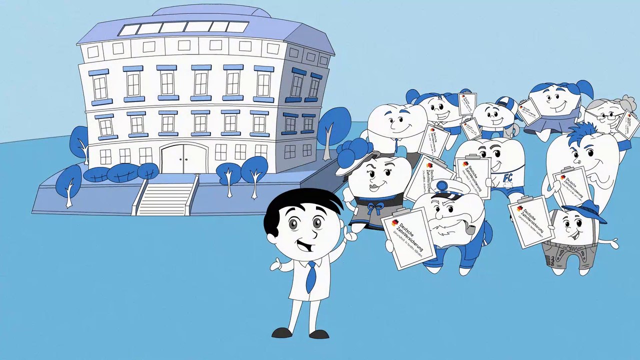 Erklärvideo DeutscheZahnversicherung der Münchener Verein Krankenversicherung GmbH