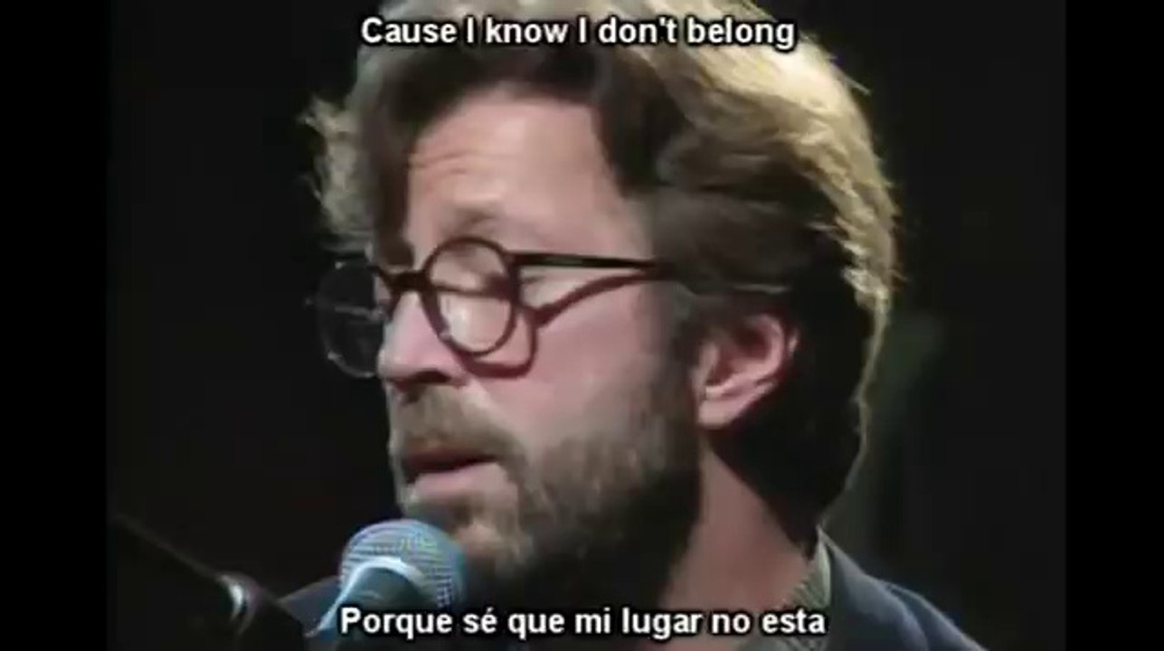 Eric Clapton - Tears In Heaven (lyrics y subtitulos en español)