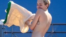 Miley Cyrus Posts Topless Instagram Pics with Aliens