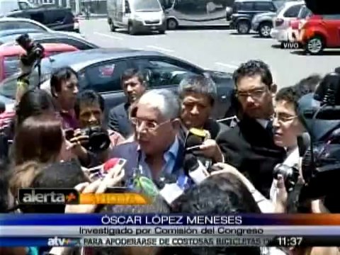 López Meneses: Presidente Humala debería declarar ante comisión