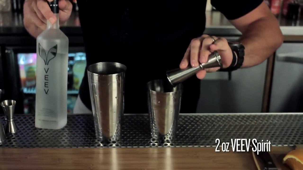VEEV Summer Fashioned Cocktail