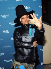 Erykha Badu chiede l'elemosina a New York