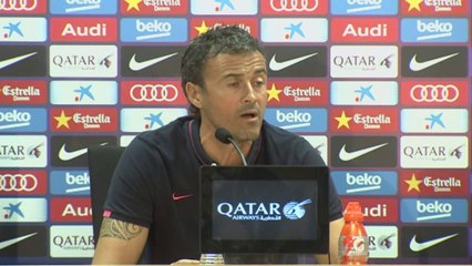 Luis Enrique: "Suarez? Pronto per il Clasico"