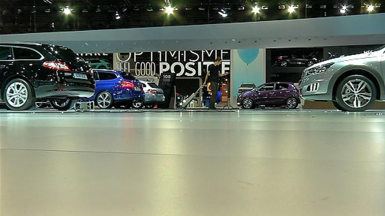Dégradation et réparations au Mondial de l'auto