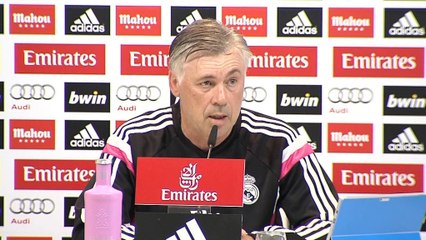 Ancelotti, antes del partido ante el Levante