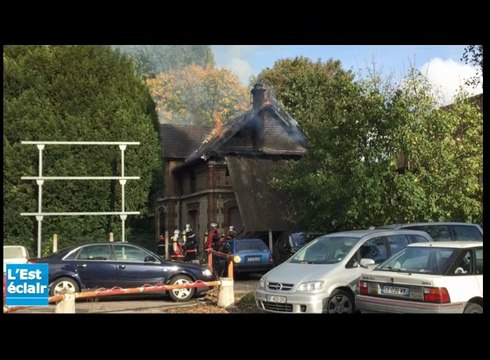 Incendie boulevard du 14-Juillet à Troyes