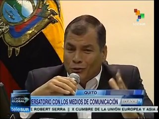 Crisis en zona euro con Rusia no afectará a Ecuador: Rafael Correa