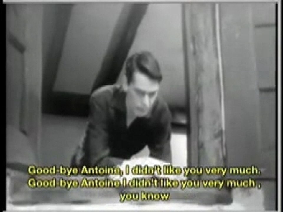 Jacques Brel Moribond  Dying Man eng sub