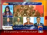 Watch Hassan Nisar Once Again Blasts PMLN Govt While Giving His Views on PTI Jalsa In Sargodha
