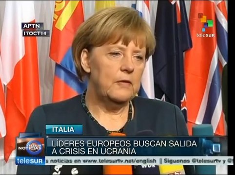 Angela Merkel no ve solución para conflicto de Ucrania a corto plazo