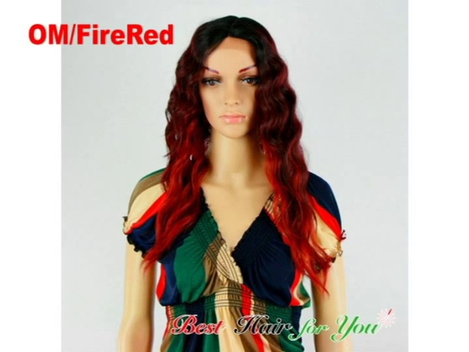Review of Freetress Equal Milly Lace Front Wig - Color omfirered